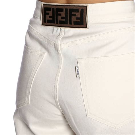 fendi x off white|fendi jeans for women.